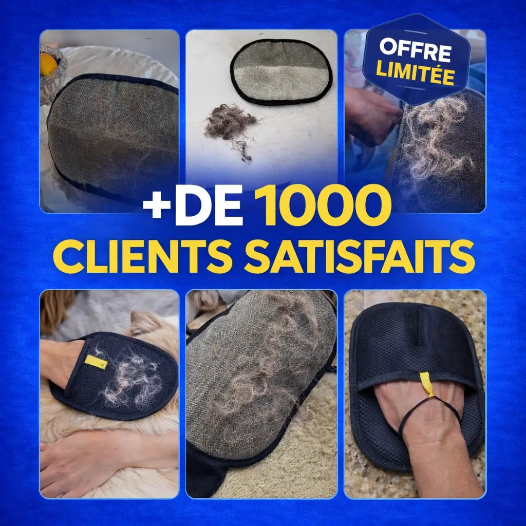 Gant Anti-Poils ZéroPoil - 1 ACHETÉ = 1 OFFERT